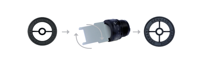 Gehmann 523-22LUX+ Visierung